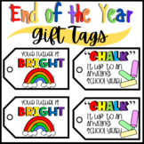 End of the Year Gift Tags and Gift Ideas