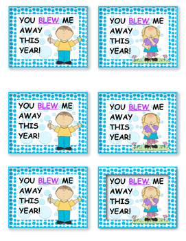 Details about   You Blew Me Away This Year Gift Tags Count Of 30 