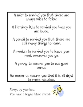 End of the Year Gift to Students by Perfectly Primary Printables