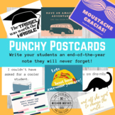 End of the Year Gifts - Notes to Your Secondary Students