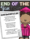 Kindergarten Graduation End of the Year Poem and Labels