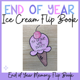 End of the Year Ice Cream Memory Flip Book Craft | Kinderg