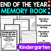 End of the Year Memory Book for Kindergarten Writing Review