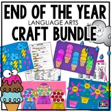 End of the Year Language Arts Craft Bundle and Review Work