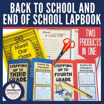 Preview of Back to School Lapbook Classroom Community Reflection Project