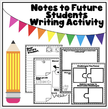 Preview of End of the Year Letter to Future Students Writing Activity