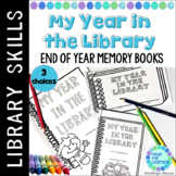 End of the Year Library Activities | Memory Book