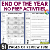 End of the Year Literacy Packets - Digital & Print