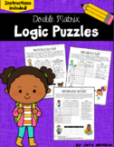 End of the Year Logic Puzzles -  Double Matrix