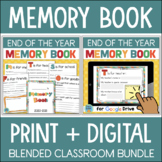 End of the Year MEMORY BOOK for Primary Grades BUNDLE Prin