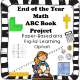 End of the Year Math ABC Book Project--DIGITAL and PAPER-B