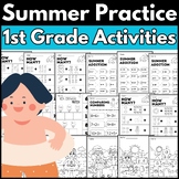 1st Grade Math Review Summer Math Test Prep Homework Works