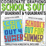 End of the Year Math Mystery Graphing Activity | Summer Pr