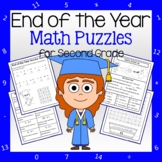 End of the Year Math Puzzles | 2nd Grade | Math Enrichment