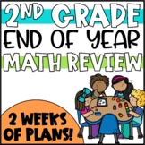2nd Grade Math Review | End of Year Math Activities | Spir