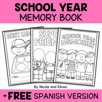 Preview of End of the Year Memory Book + FREE Spanish