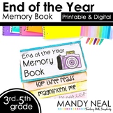 Digital and Printable End of the Year Memory Book