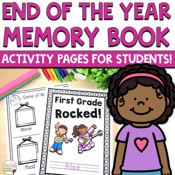 Preview of End of the Year Memory Book Activities