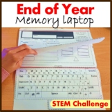 End of the Year Memory Book 6th grade (Laptop STEM Challenge)