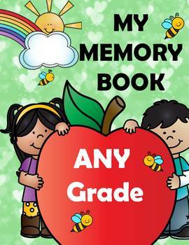 Preview of End of the Year Memory Book - ANY Grade