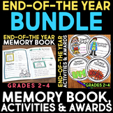 End of the Year Memory Book and Activities for Grades 2-5