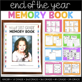 End of the Year Memory Book Activity - Editable End of the