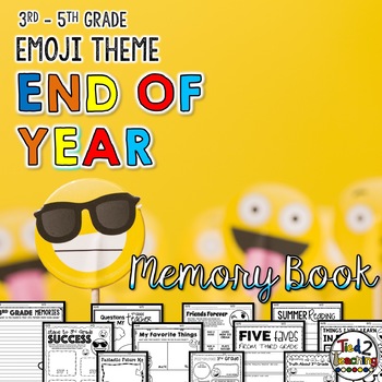 Editable Emoji Theme Memory Book - A Teachable Teacher