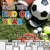End of the Year Memory Book Activities - SPORTS Theme