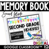 End of the Year Memory Book Distance Learning | 2nd Grade 
