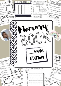 Preview of End of the Year Memory Book ELEMENTARY & MIDDLE SCHOOL