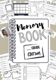 End of the Year Memory Book ELEMENTARY & MIDDLE SCHOOL