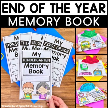 Preview of End of the Year Memory Book | End of the Year Activities