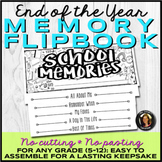 End of the Year Memory Book Flipbook for ANY Grade Distanc