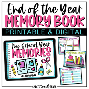 End of Year Activity - Roast Your Teacher - Memory Book Google