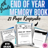 End of the Year | Memory Book {Grade 8} Fun Summer Keepsak