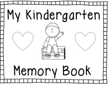 End of Year Memory Book Kindergarten