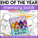 FREE End of the Year Memory Book Kindergarten First Grade 