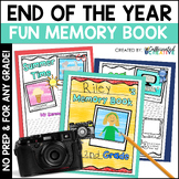 End of the Year Memory Book No Prep Printable for Any Grade