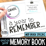 End of the Year Memory Book {Non-Grade Specific}