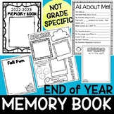 End of the Year Memory Book (Not Grade Specific)