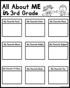 End of the Year Memory Book Pages [Third Grade] by Kaitlynn Albani