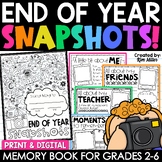 End of the Year Memory Book 2nd 3rd 4th 5th Grade Last Wee
