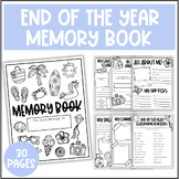 End of the Year Memory Book │Summer Theme