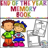 End of the Year Memory Book for  Kindergarten and First Grade