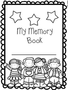End Of The Year Memory Book,Kindergarten,Preschool,Pre-K,1st,2nd,3rd,4th,5th,6th  + BONUS