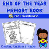 Preview of End of the Year Memory Book for Primary