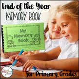 Memory Book with Certificates - End of the Year Activities