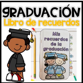 Preview of End of the Year Memory Book in Spanish | Libro de recuerdos para Graduación