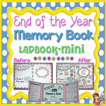 Preview of End of Year Memory Book (lapbook mini)