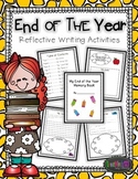 End of the Year Memory Book - reflection {writing activities}